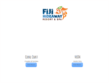 Tablet Screenshot of hideawayfiji.com